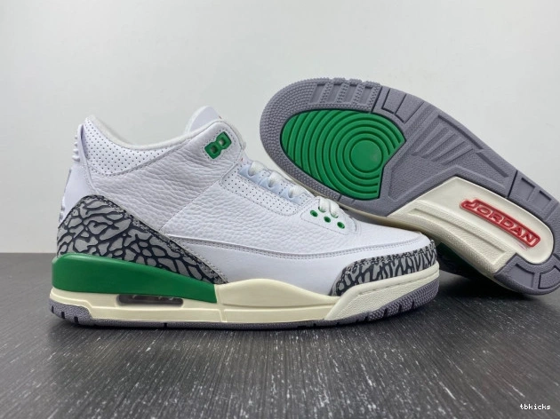 Rep TBK Lucky Retro (W) Green CK9246-136 3 Jordan 0822
